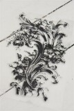 Vintage Paint - Schablone Flowers filigree