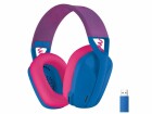 Logitech Headset G435 Gaming Lightspeed Blau, Audiokanäle: Stereo