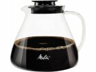 Melitta Kaffeekanne Glas 1 l, Schwarz, Materialtyp: Glas, Material