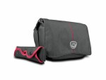 Mantona Cool Bag Kameratasche schwarz/rot