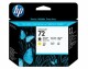 HP Inc. HP Druckkopf Nr. 72 (C9384A) Matte Black/Yellow