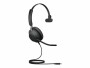 Jabra Headset Evolve2 40 SE Mono UC Schwarz, USB-C