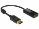 Bild 0 DeLock Adapter DisplayPort - HDMI passiv, 4K/30Hz, schwarz