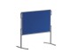 Franken Pinnwand Pro 150 cm x 120 cm, Blau