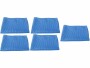 Edi Baur Mikrofaser-Reinigungstuch 5 Stück, Blau, Einsatzgebiet