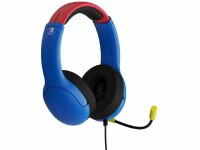 PDP Airlite Wired Headset 500-162-M NSW, (Mario
