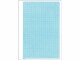 Favorit Notizblock 21 x 29.7 cm, 50 Blatt, Weiss/Blau