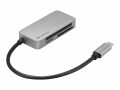 Sandberg USB-C Multi Card Reader Pro - Kartenleser (MMC