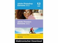 Adobe Photoshop + Premiere Elements 2022 EDU, Voll., DE