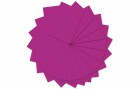 URSUS Tonzeichenpapier A4, 130 g/m², 100 Blatt, Pink, Papierformat