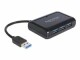DeLock - USB 3.0 Hub 3 Port + 1 Port Gigabit LAN 10/100/1000 Mb/s
