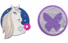 Schneiders Badges Horse + Butterfly, 2 Stück, Bewusste Eigenschaften