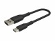BELKIN USB-C/USB-A CABLE PVC 15CM BLACK