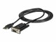 StarTech.com - USB to Serial RS232 Adapter - DB9 Serial DCE Adapter Cable with FTDI – Null Modem - USB 1.1 / 2.0 – Bus-Powered (ICUSB232FTN)