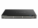 D-Link 52-P SMART MANAGED POE+ SWITCH GIGABIT STACKABLE 4X10G