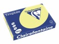 Clairefontaine Kopierpapier Trophée Colored Copy FSC A4, Hellgelb, 120