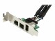 STARTECH .com Carte FireWire Mini PCI Express 1394 de 3