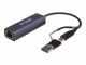D-Link 2.5G USB-C ETHERNET ADAPTER 1X 2.5 GIGABIT TP (RJ-45