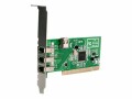 STARTECH .com 4 Port 1394a FireWire PCI Schnittstellenkarte - 3x