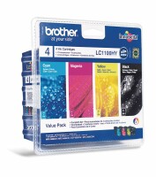 Brother Valuepack Tinte HY CMYBK LC-1100VH MFC-6490CW 900/750