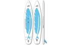 INDIANA SUP 12'6 Feather Inflatable, with 3-piece Carbon Paddle (white