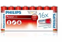 Philips Batterie Power Alkaline AA 16 Stück, Batterietyp: AA
