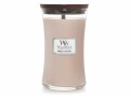 Woodwick Duftkerze Vanilla & Sea Salt Large Jar, Eigenschaften