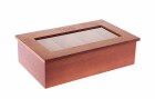 Paderno Teebeutel-Box 33.5 cm x 20 cm Dunkelbraun, Detailfarbe