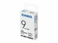 Casio XR-9WE1 - Self-adhesive - black on white