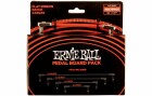 Ernie Ball Patch-Kabel 6404 Flat Ribbon, Multipack ? 10 Stück