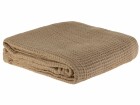 COCON Decke aus Baumwolle 150 x 200 cm, Taupe