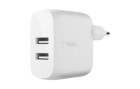 BELKIN USB-Wandladegerät Boost Charge 2-Port USB-A 24W