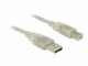 Bild 1 DeLock USB 2.0-Kabel mit Ferritkern USB A - USB