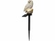 Star Trading Gartenlicht Solardekoration Owl, Beige, Betriebsart