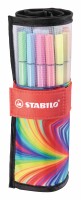 STABILO Fasermaler Pen 68 1mm 6825-071-20 Rollerset, Arty 25