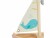 Bild 8 bieco Badespielzeug Holz-Segelschiff, Material: Holz