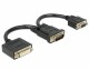 DeLock Delock DMS-59 zu 1x DVI und 1x VGA Adapter, 20cm