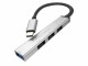 ROLINE    USB-C 3.2 Gen1 Hub, 4fach - 14.02.505 1x USB 3.0, 3x USB 2.0