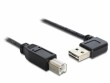 DeLock USB2.0 Easy Kabel, A-B, 50cm, SW, gew