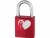 Bild 1 Abus Vorhängeschloss 72/40 LoveLock 6 Herz mit Pärchen Rot