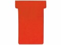 Franken T-Karten Grösse 2, Rot, 100 Stück