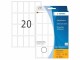 HERMA Movables - Self-adhesive - white - 19 x