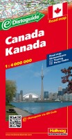 HALLWAG Strassenkarte 382830466 Kanada (Dis/BT) 1:4 Mio., Dieses