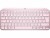 Bild 0 Logitech Tastatur MX Keys Mini Rose CH-Layout, Tastatur Typ