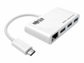 EATON TRIPPLITE 3-Port USB-C Hub w, EATON TRIPPLITE 3-Port