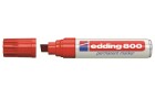 edding Permanent-Marker 800 5 Stück, Rot, Strichstärke: 0.4 mm
