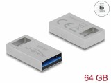 DeLock USB-Stick 3.2 Gen 1 64 GB, Speicherkapazität total