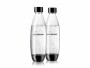 Sodastream Flasche Fuse 1 l, 2 Stück, spülmaschinenfest