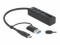 Bild 3 DeLock USB-Hub 3.0 Typ-C + SD/MicroSD Slot, Stromversorgung: USB