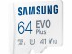 Image 1 Samsung EVO Plus MB-MC64KA - Carte mémoire flash (adaptateur